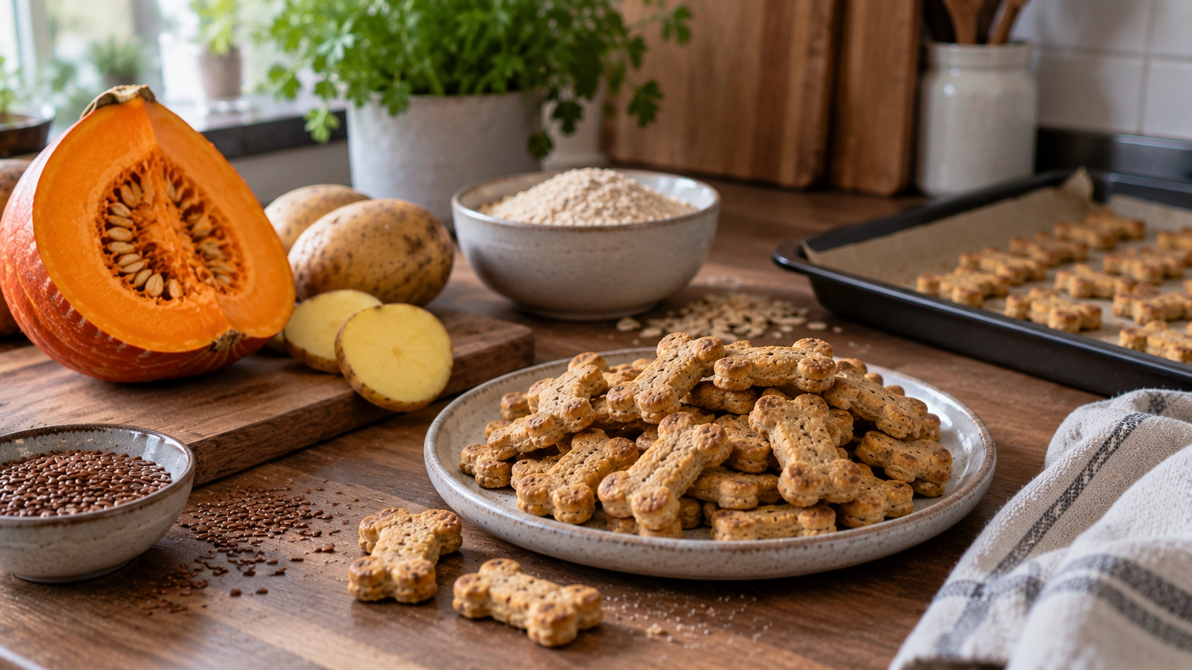Getreidefreie Hundekekse