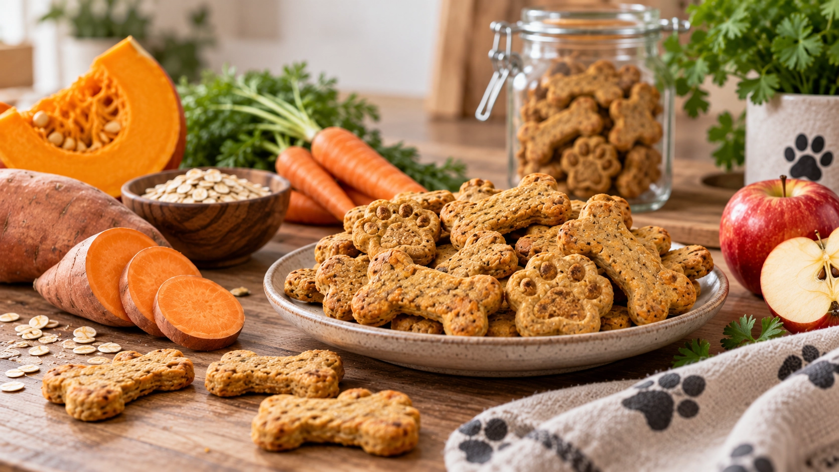 Vegane Hundekekse